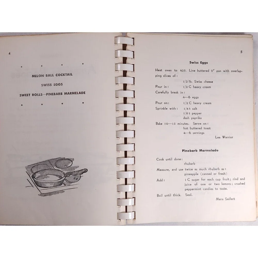 1959 Atsugi Japan All Wives Naval Air Station NAF US Military Cookbook Recipes